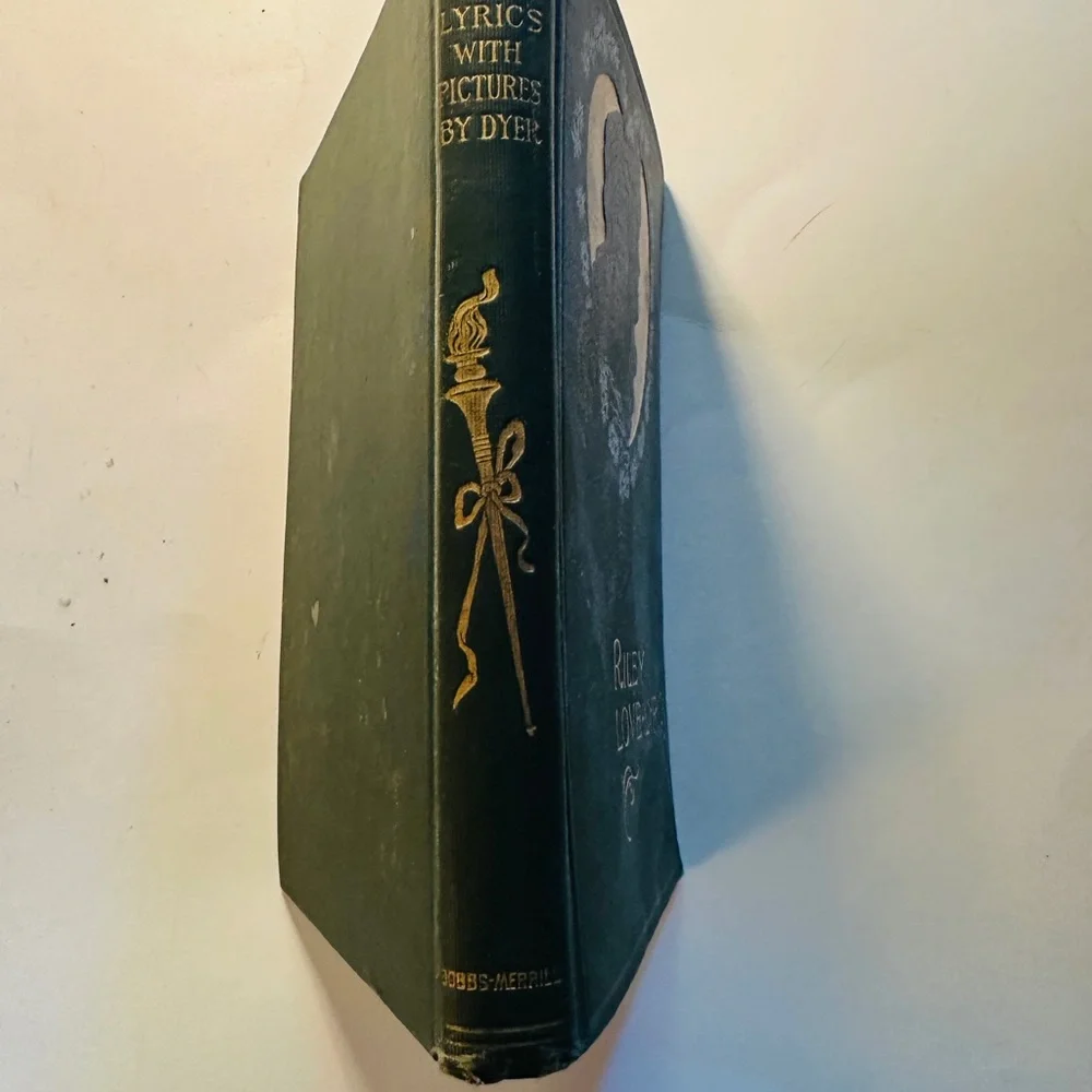 Riley Love-Lyrics Book with Gold and Black Cover